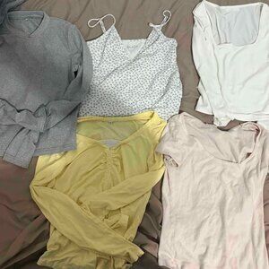 Womens Crop Shirts Shein Lot